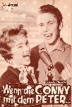 1167: Wenn die Conny mit dem Peter... (Fritz Umgelter)  Conny Froboess,  Peter Kraus, Loni Heuser, Rudolf Vogel, Peter Vogel, Ernst Stankowski, Thomas Fabian, Falf Wolter, Gerd Vespermann, WIlli Rose, Hans Epskamp, Rolf Pinneger